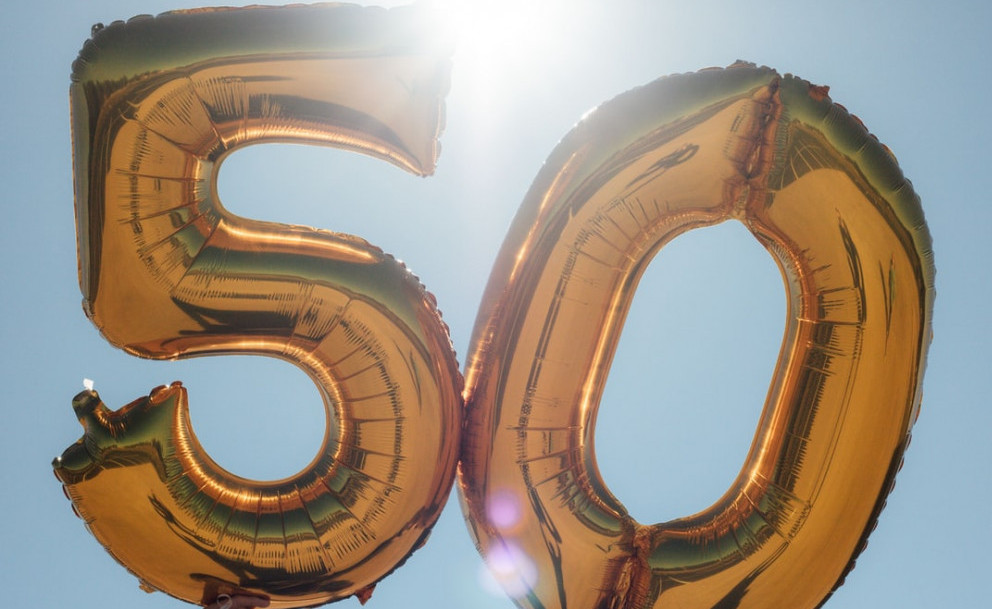 How To Change Career At 50 - 50th balloons